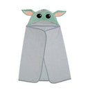 Lambs & Ivy Hooded Baby Bath Towel, The Child Yoda Image 3