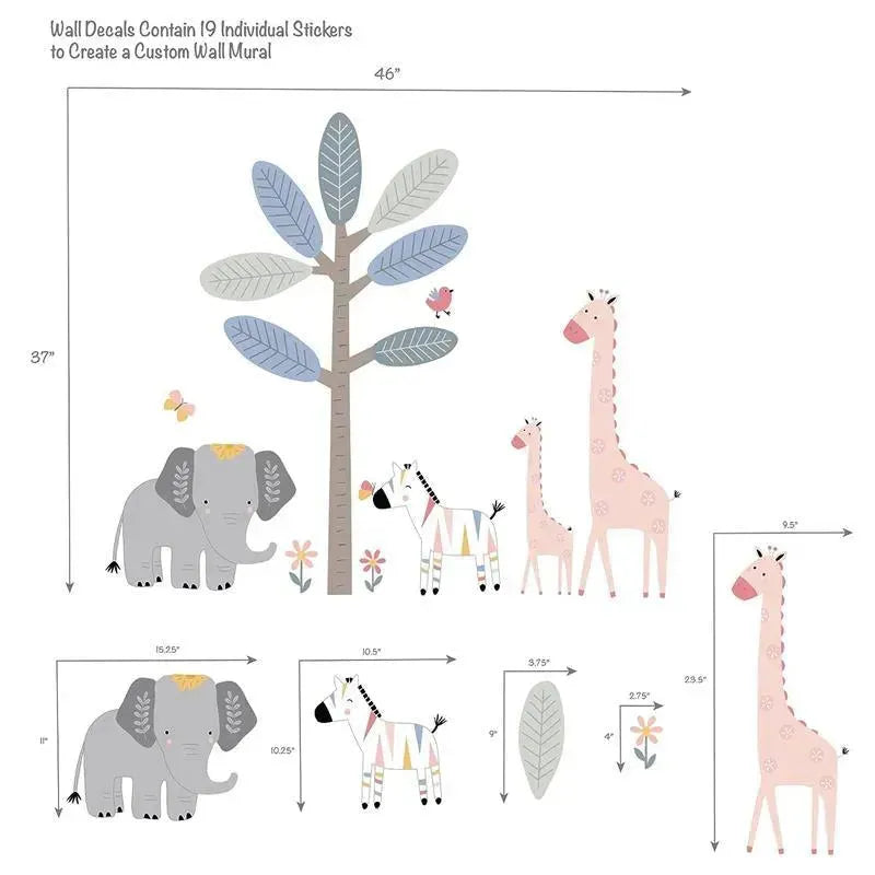 Lambs & Ivy - Jazzy Jungle Wall Decals Image 2