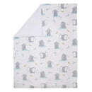 Lambs & Ivy Minky Sherpa Baby Blanket, Dumbo Image 2