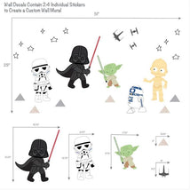 Lambs & Ivy - Star Wars Classic Wall Decals Image 3
