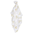 Lambs & Ivy Swaddle Blanket & Plush Toy Gift Set, Winnie The Pooh Image 4
