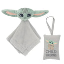 Lambs & Ivy - The Child Baby Yoda Security Blanket & Door Pillow Set Image 1