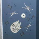 Lambs & Ivy - Wall Decal, Stars Wars Millennium Falcon Tie Fighters Image 3