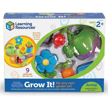 Learning Resources New Sprouts Grow It! Toddler Gardening Set, Outdoor Toys, Pretend Play, 9 Pieces Image 2