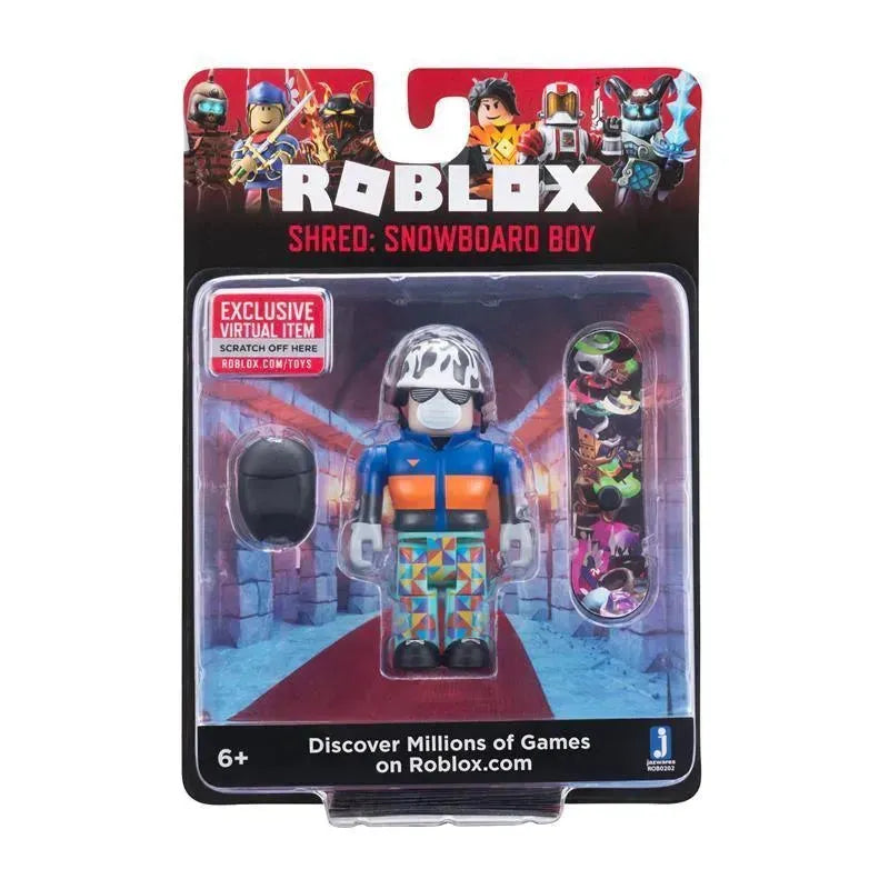 License 2 Play - Roblox Shred Snowboard Boy Action Figure Image 2