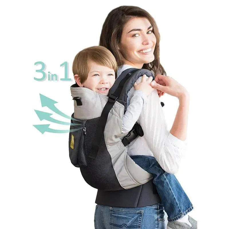 Lille Baby - Carry On Airflow Baby Carrier, Charcoal/Silver Image 2