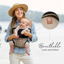 Líllébaby - Elevate 6-In-1 Linen Blend Baby Carrier, Warm Sand Image 7