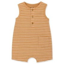 Litlle Me - Baby Boy Focus Kids Desert Tropics Rib Romper  Image 1