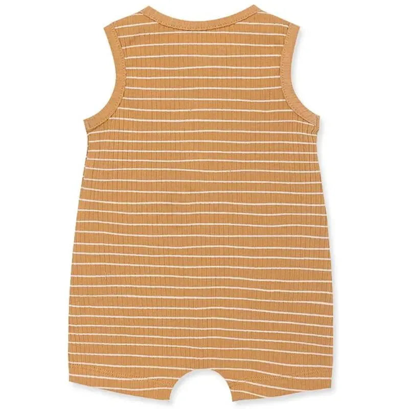 Litlle Me - Baby Boy Focus Kids Desert Tropics Rib Romper  Image 2