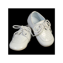 Lito - Baby Boy's Lace Up Shoes, White Image 1
