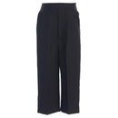 Lito Pants with Elastic On The Back & Fake Fly, Black Image 1