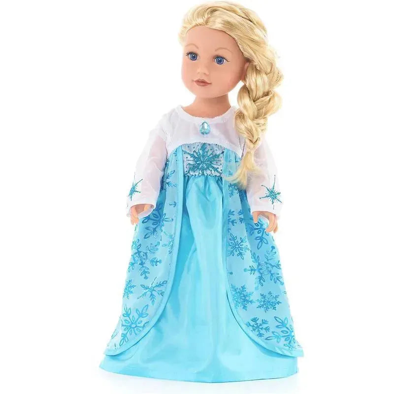 Little Adventures Doll Dress Ice Princess Image 1