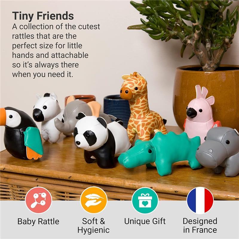 Little Big Friends - Tiny Friends Rattle Toy, Achille The Crocodile Image 5