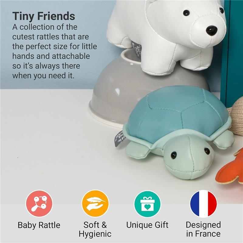 Little Big Friends - Tiny Friends Rattle Toy, Emilie The Turtle Image 5