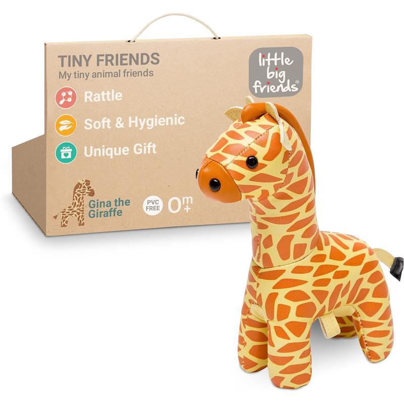 Little Big Friends - Tiny Friends Rattle Toy, Gina The Giraffe Image 1