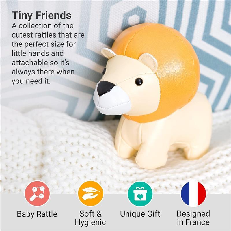 Little Big Friends - Tiny Friends Rattle Toy, Jackson The Lion Image 5