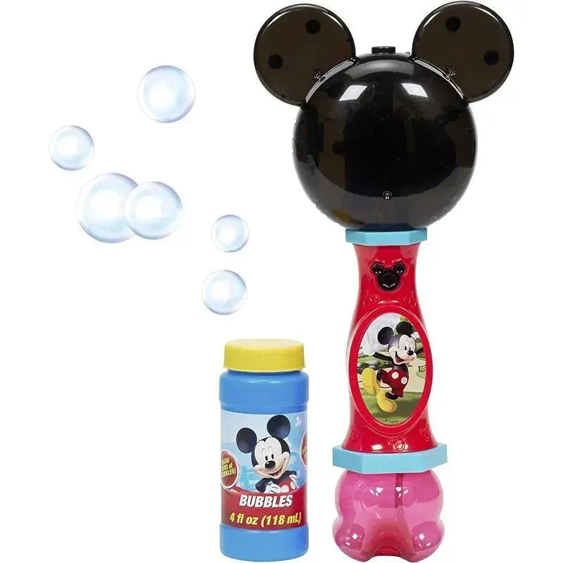 Little Kids - Disney Mickey Mouse Light & Sound Musical Bubble Wand Image 1