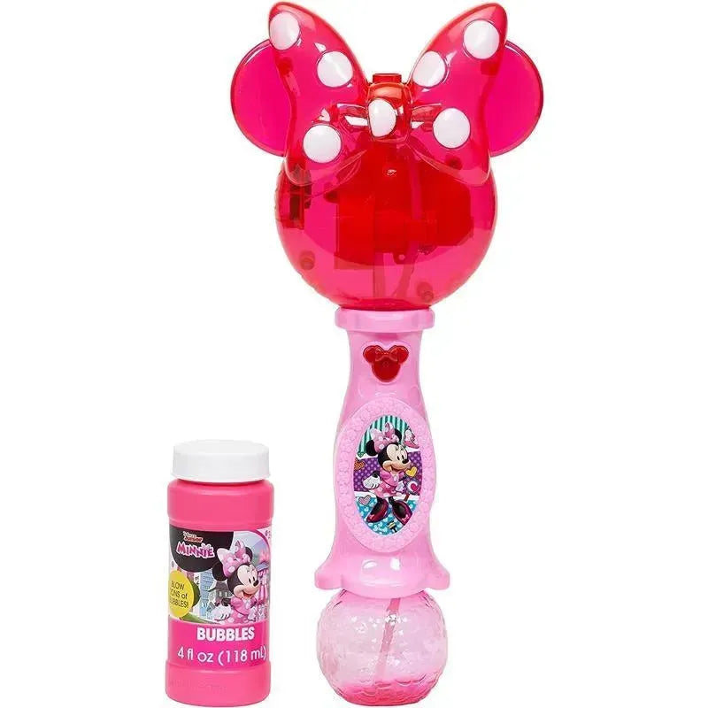 Little Kids - Disney Minnie Mouse Light & Sound Musical Bubble Wand Image 1