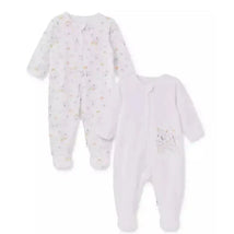 Little Me - 2Pk Baby Boys Lucky Pups Footies Image 1