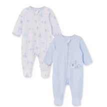 Little Me - 2Pk Baby Boys Magic Safari Footies Image 1