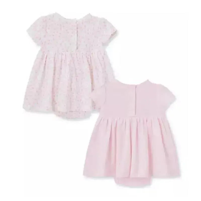 Little Me - 2Pk Baby Girl Sweet Posy Bodysuit Dress Image 2