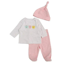 Little Me - 3Pk Baby Girl Sweet Bears Set Pink Image 1