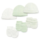 Little Me - 3Pk Baby Joy Hat & Mitt Set Image 1