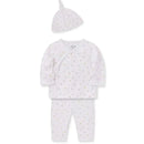 Little Me - 3Pk Baby Lucky Stars Set, 0/3M Image 2