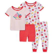 Little Me - 4Pk Baby Fruit Pj Red Image 1