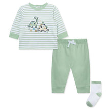 Little Me - Baby Boy Dino Jogger Set  Image 1