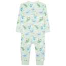 Little Me - Baby Boy Dragon Zip Front Pajama Image 2