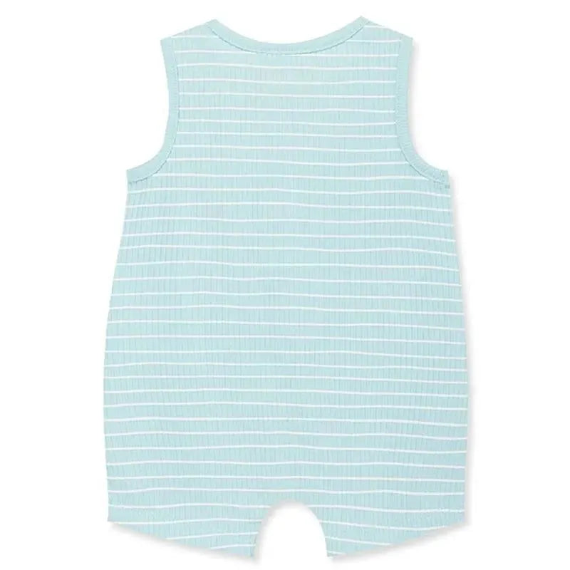 Little Me - Baby Boy Focus Kids Coastal Rib Romper Image 2