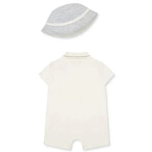 Little Me - Baby Boy Safari Knit Romper & Bucket Hat Image 2