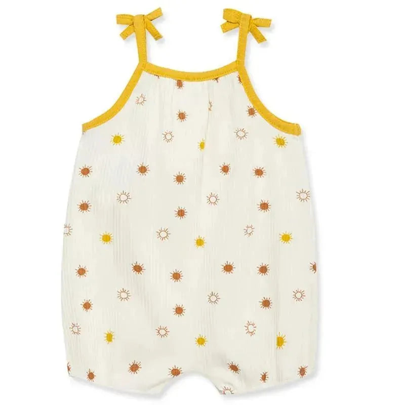 Little Me - Baby Girl Focus Kids Sunrays Sunsuit Image 1