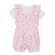 Little Me - Baby Girl Strawberry Knit Jumper Set, Pink Image 1