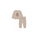 Little Me - Bear Sweater Set, Tan Image 1