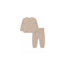 Little Me - Bear Sweater Set, Tan Image 2