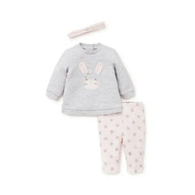 Little Me Bunny Sweatshirt Set Image 1