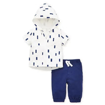 Little Me - Cacti Pant Set, Blue Image 1