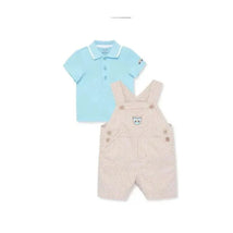 Little Me Car Shortall Set - Tan Image 1