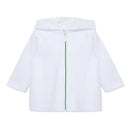 Little Me - Dino Robe Coverup, White Image 3
