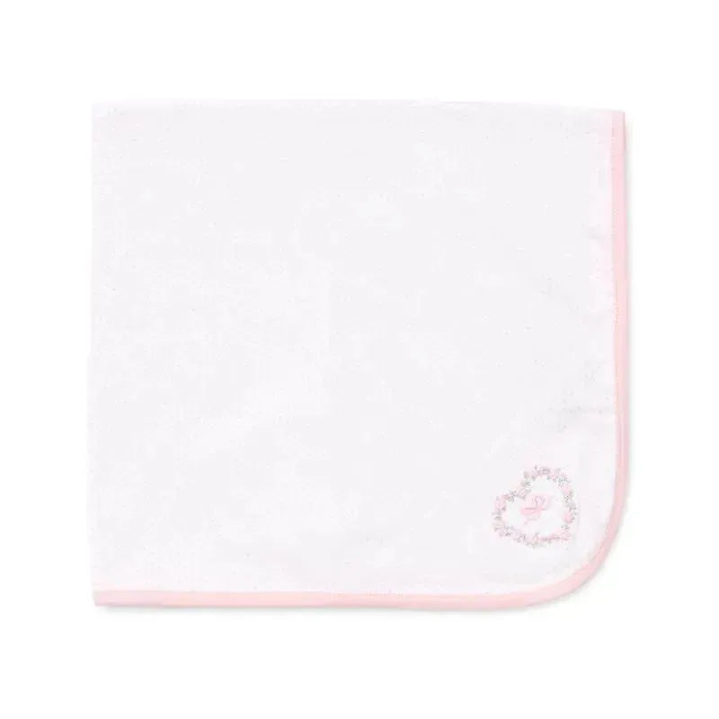 Little Me - Girl Thanks Blanket One Size, Light Pink Image 1