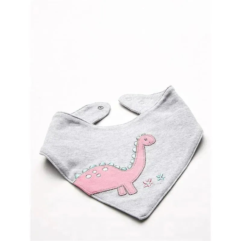 Little Me - Girls Dinos 3 Pack Pant Set, Grey Image 4
