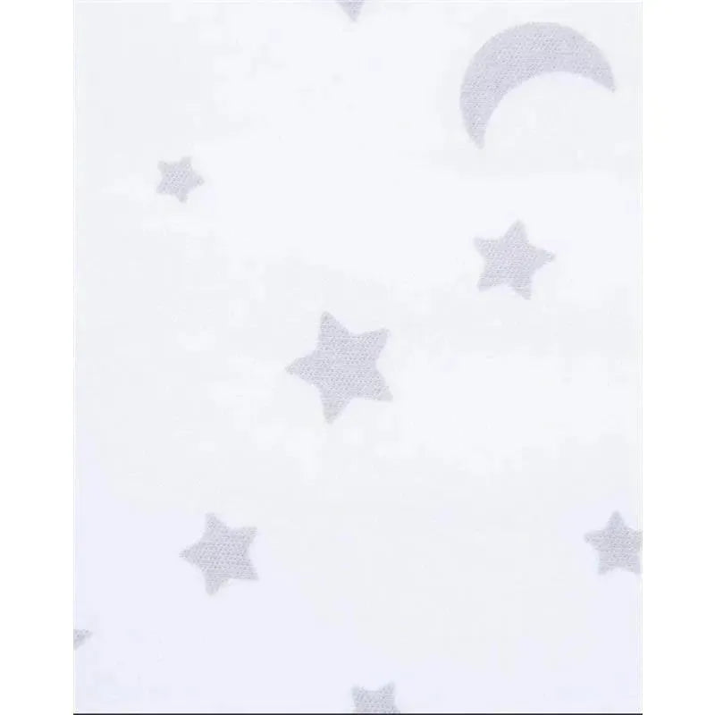 Little Me - Moon& Stars Bib-Burp, Grey Image 2