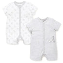 Little Me Safari 2-Pack Romper - Grey Image 1