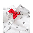 Little Me Signature Luxury Collection Baby Boys Puppy Cardigan Set 3-piece, Sweater, Pant & BowTie, Navy/Ligh Blue.