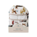 Little Unicorn - Cotton Hooded Towel Big Kid, Woof.