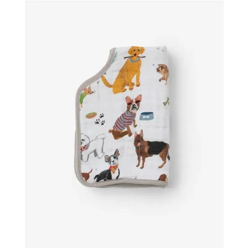 Little Unicorn Cotton Muslin Burp Cloth - Woof Image 3