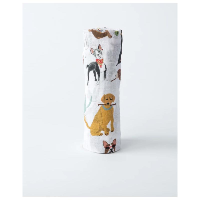 Little Unicorn Cotton Muslin Crib Sheet Woof Image 7