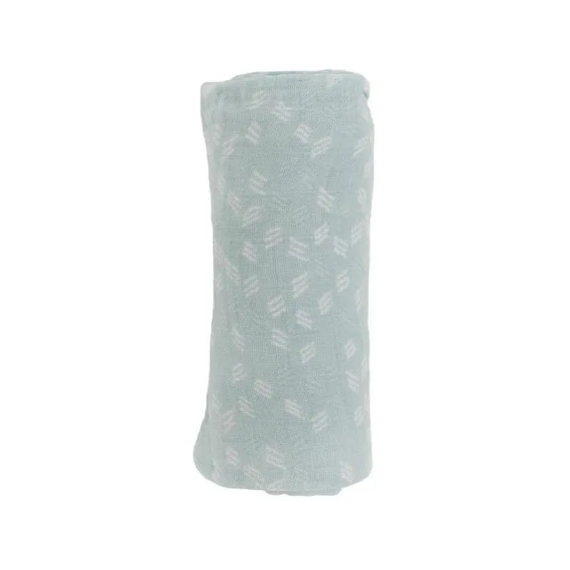 Little Unicorn - Cotton Muslin Swaddle Single, Misty Field Image 2
